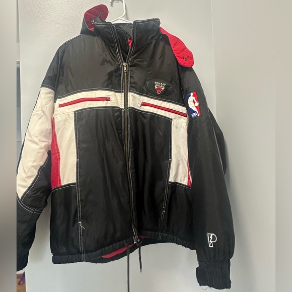 NBA Other - NBA Pro Layer Black and Red Jacket